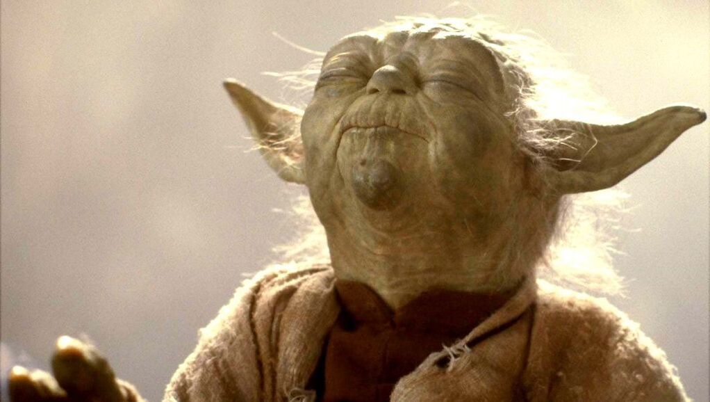 Photo of Yoda from Star Wars